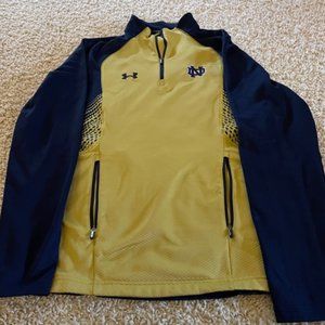 Notre Dame Under Armour Quarter Zip - Medium